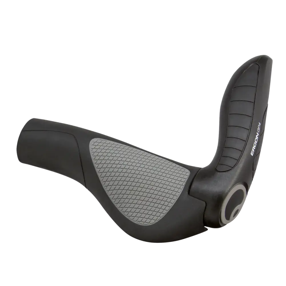 Ergon GP4 Bar End Ergonomic Rubber Compound for Wrist Pain Relief and Multiple Hand Positions