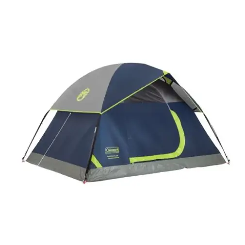 Coleman Sundome 2 Tent Quick Setup Dome Design Rain Fly Awning Storage Pockets WeatherT