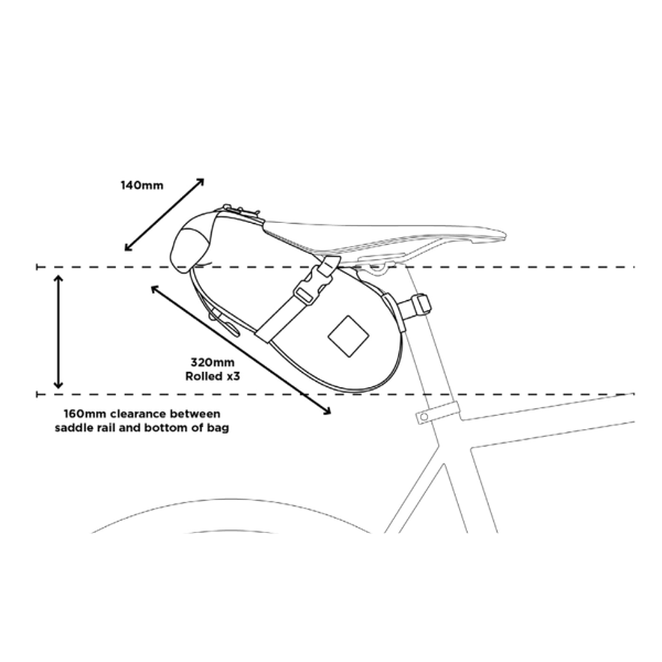 Restrap 4.5L Saddle Pack