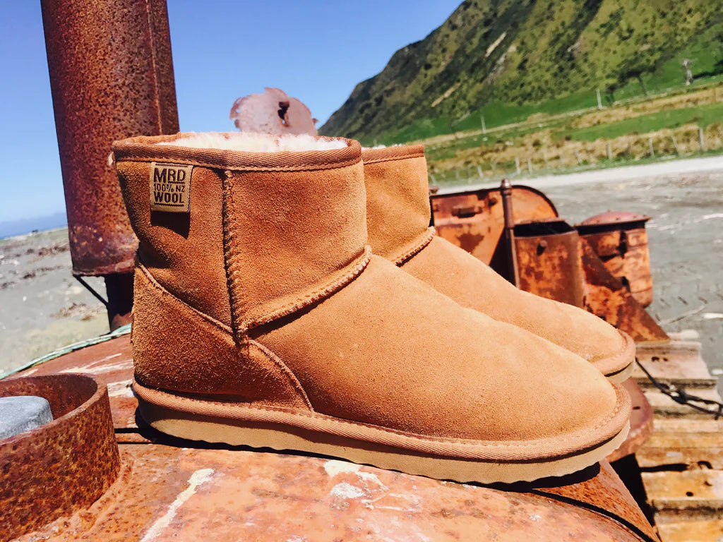 Moana Road Snugz Sheepskin Caramel Boots