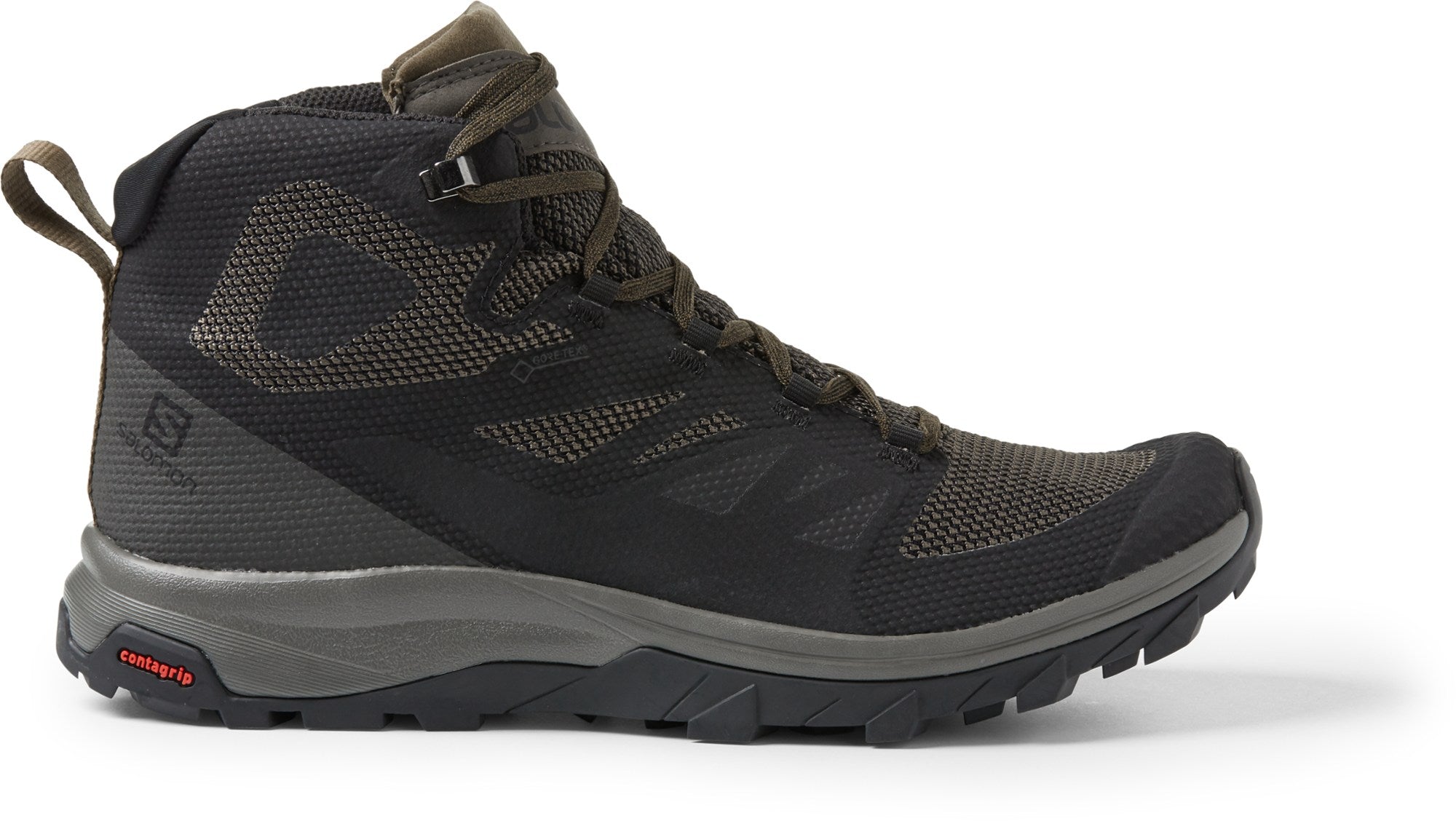 Salomon Men's Outline Mid GTX Hiking Boot - Hiking @Pack&Pedal