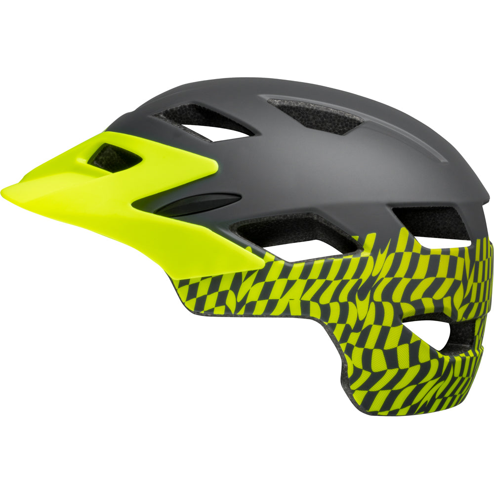 Bell Helmet Sidetrack Youth Matte Black/Yellow