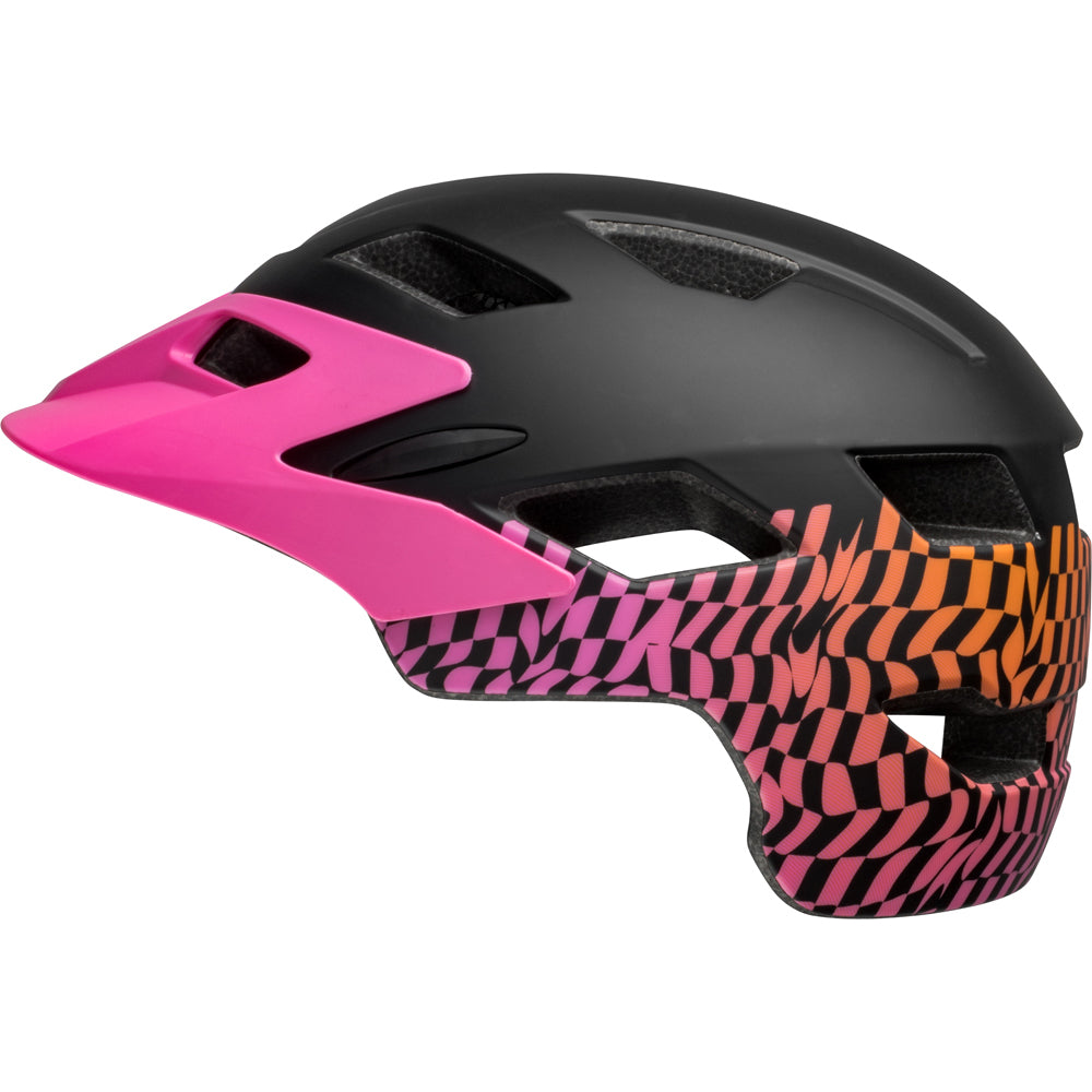 Bell Helmet Sidetrack Youth Matte Black/Pink