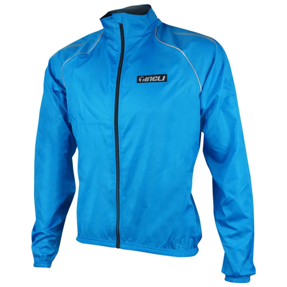 Blue Windbreaker Jacket - Professional Cycling Cut - Made for Performance