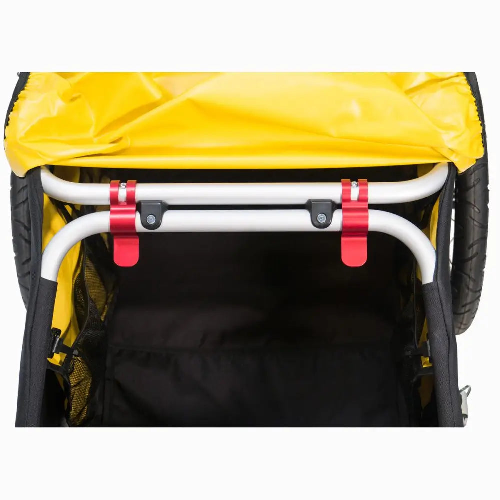 Burley Nomad Luggage Trailer - Burley Trailer Nomad Luggage Black/Yellow