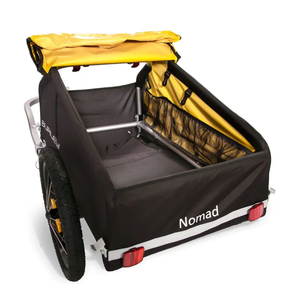 Burley Nomad Luggage Trailer - Burley Trailer Nomad Luggage Black/Yellow