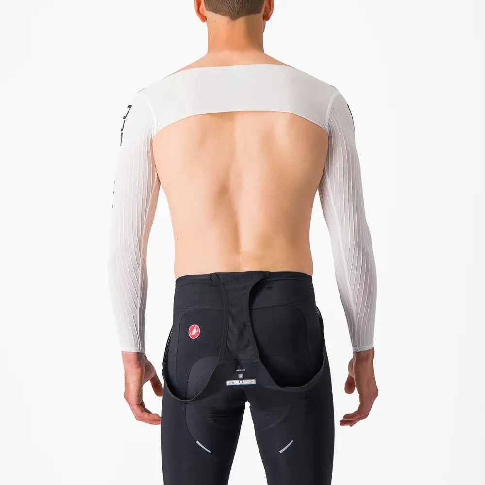 Castelli Bolero Long Sleeve Baselayer Men’s - Castelli Baselayer Bolero Long Sleeve White - 2XL