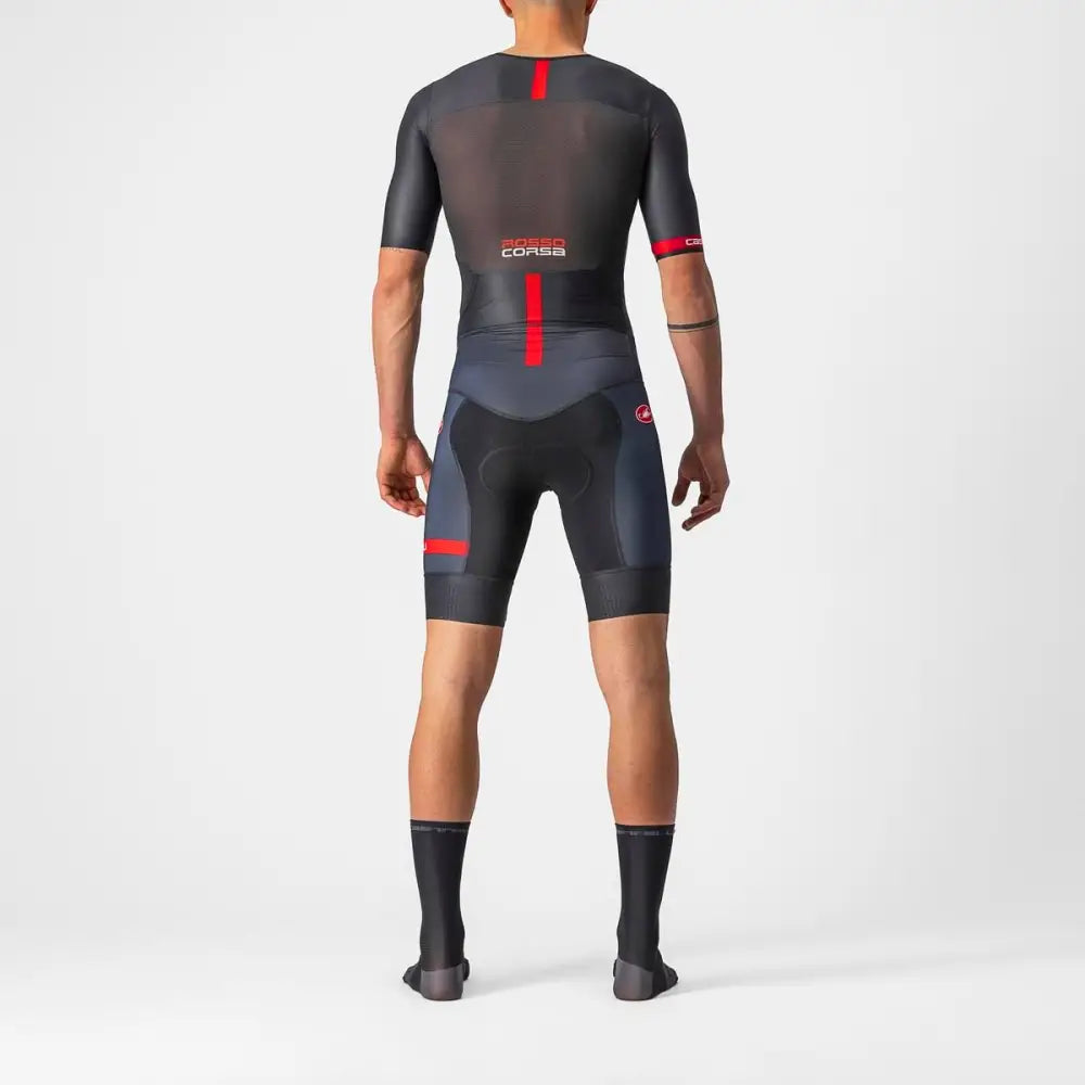 Castelli Free Sanremo 2 Suit Short Sleeve Men’s - Castelli TRI Suit Free Sanremo 2 Suit Short Sleeve Black - 2XL