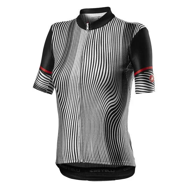 Castelli Illusione Jersey Women’s - Castelli Jersey Illusione Womens Black/White - L