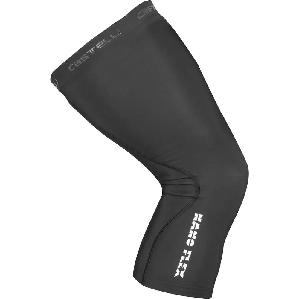 Castelli Nano Flex 3G Knee Warmer - Castelli Knee Warmer Nano Flex 3G Black - L