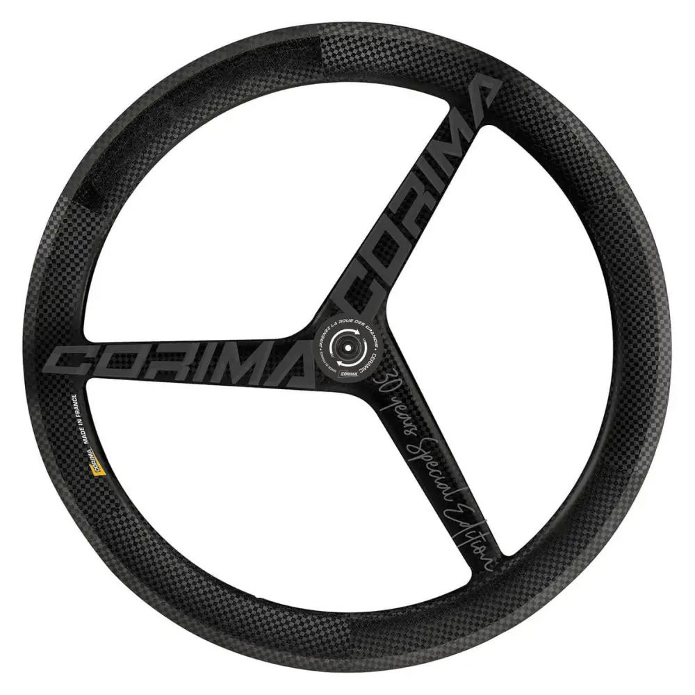 Corima Road 3 Spoke Front Clincher - Corima Wheel Road Front 3 Spoke Clincher