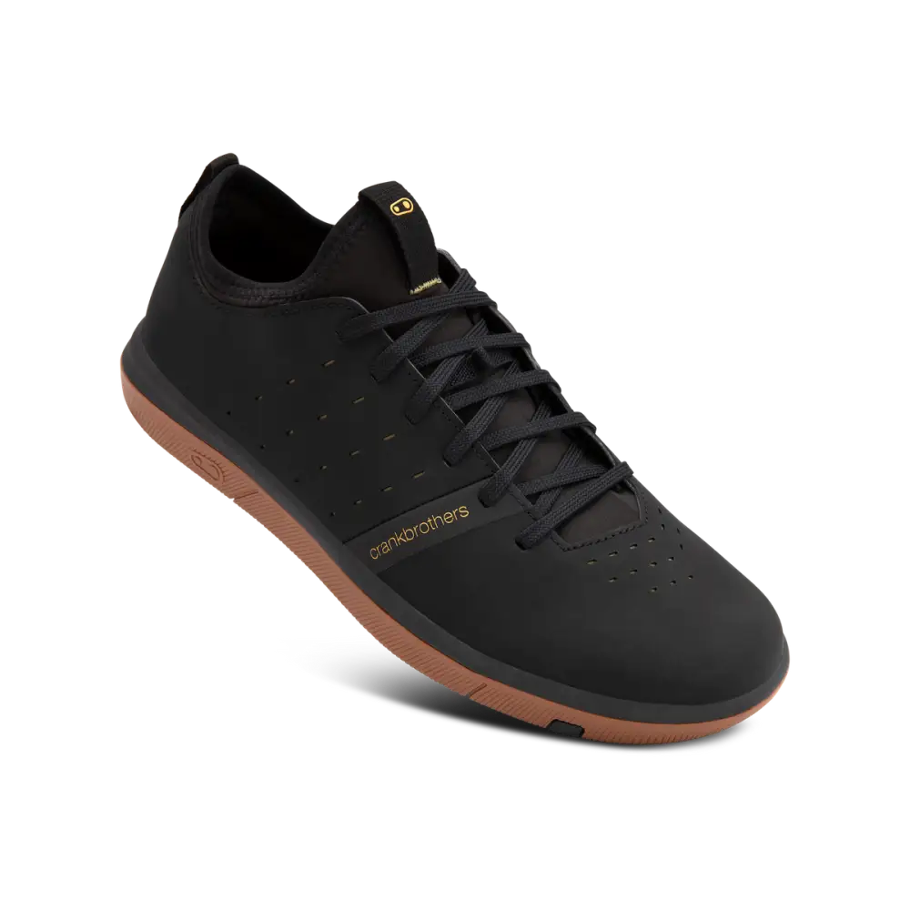 Crankbrothers Stamp Street Black / Gold - Crankbrothers Shoes Stamp Street Black / Gold - Gum outsole Fabio Wibmer 10.0