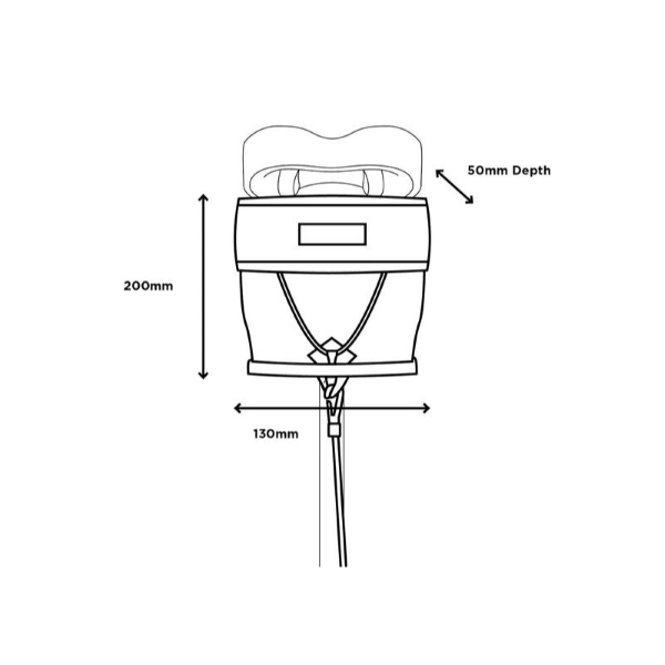 Restrap City Saddle Bag Small