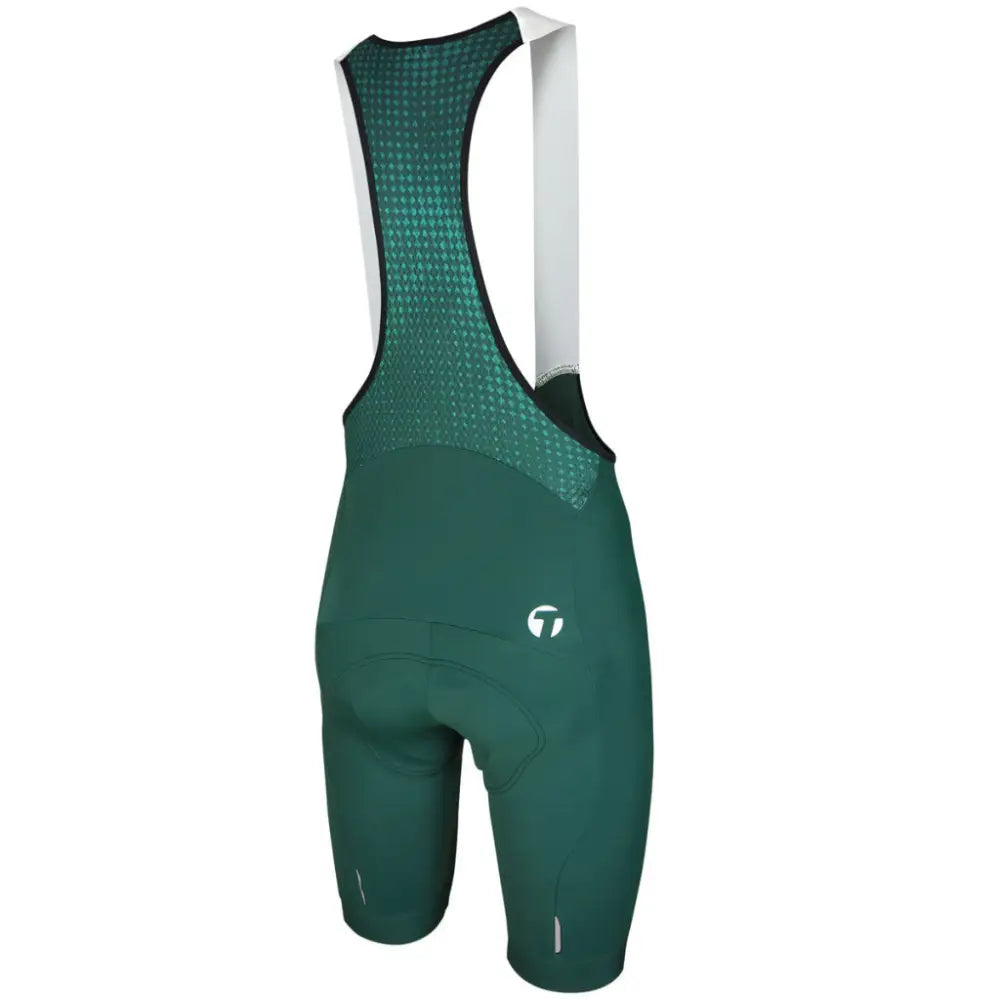 Dark Green Pro Elite Core Bibs - Apparel & Accessories > Clothing > Activewear > Bicycle Activewear > Bicycle Shorts &