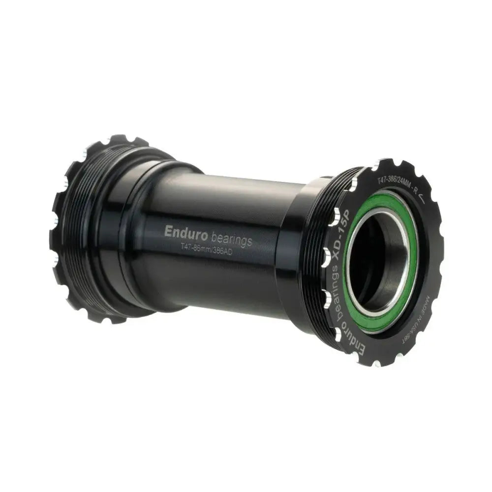 Enduro T47 Internal XD-15 Pro for 24mm - Enduro Premium Bottom Bracket T47 Internal to 24mm Cranks XD-15 Pro Black