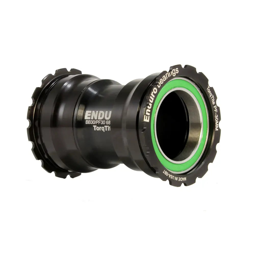 Enduro TorqTite XD - 15 Pro PF30 for BB30 - Enduro Premium Bottom Bracket PF30 to BB30 Cranks XD - 15 Pro Black