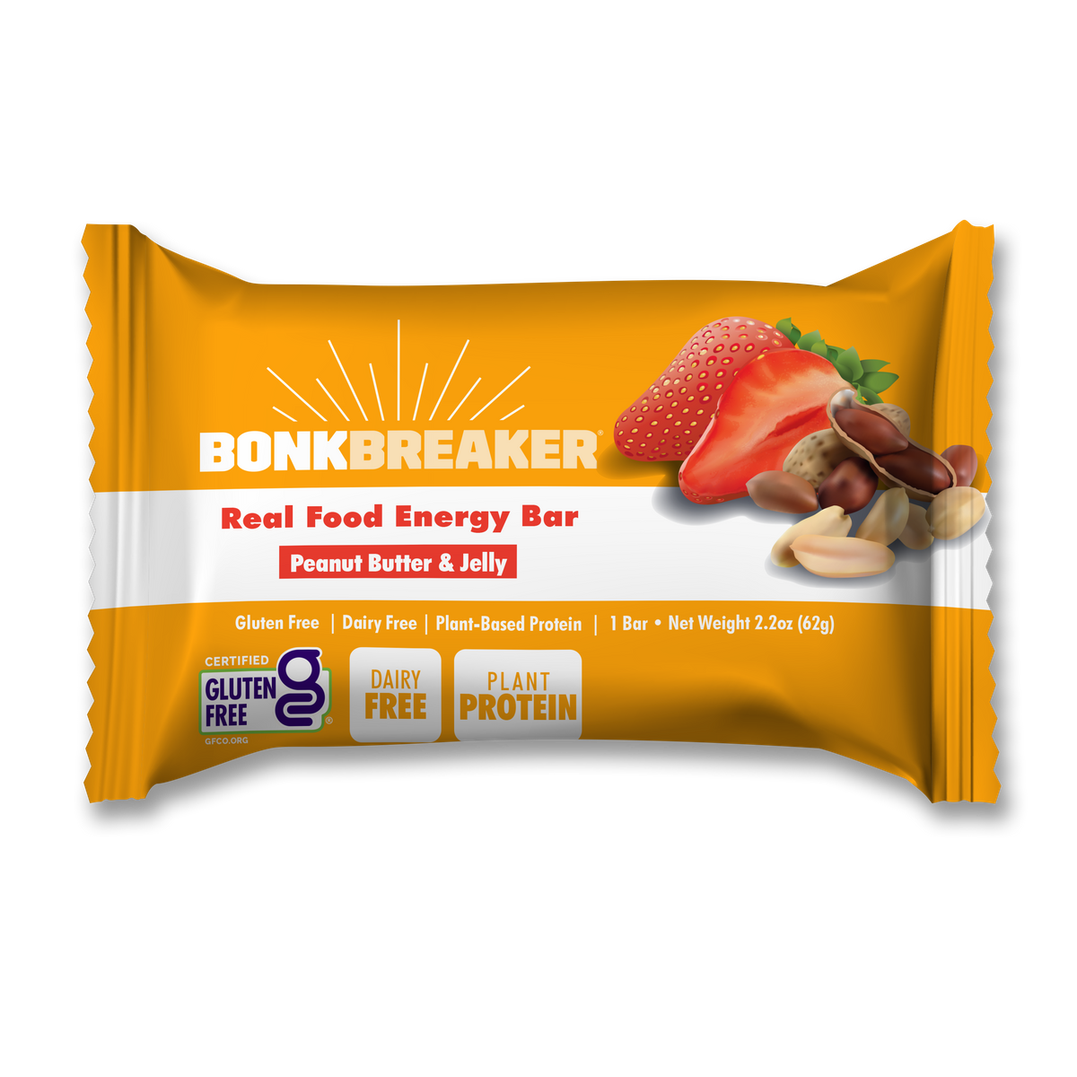 Bonk Breaker Peanut Butter & Jelly Energy Bars