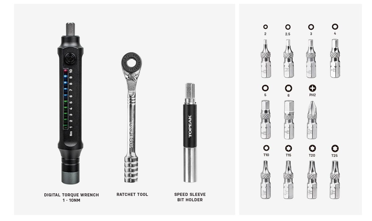 Topeak E-Torqbar 1-10Nm