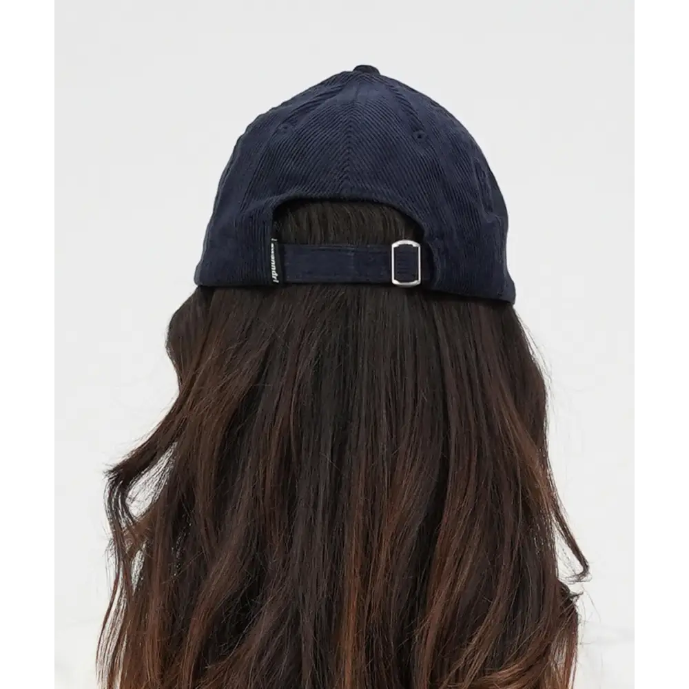 Featherstone Corduroy Cap Navy - O/S / NAVY - CLOTHING