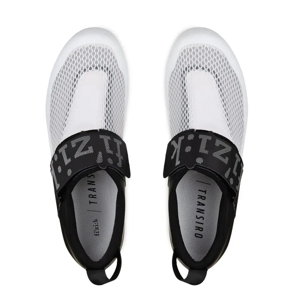 Fizik Hydra Triathlon Shoes Black/White - Fizik Shoes Transiro Hydra Triathlon White/Black 44