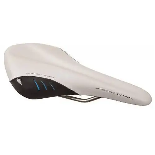 Fizik Saddle Ladies Arione Donna White/Grey Mangan - Fizik Saddle Ladies Arione Donna White/Grey Manganese Rail