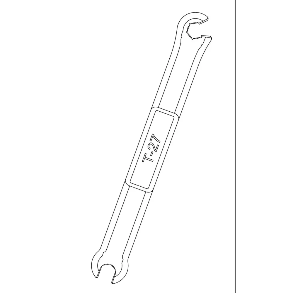 Fulcrum Tool T - 27 Spoke wrench - Fulcrum Tool T - 27 Spoke wrench