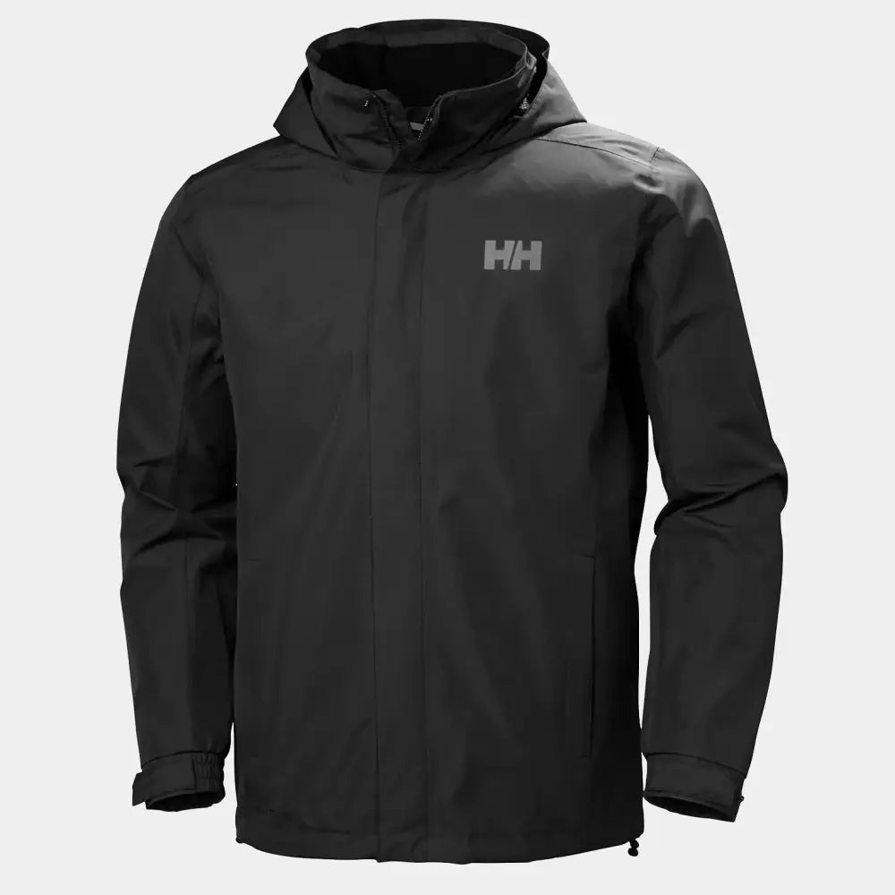 Helly Hansen Men’s Dubliner Waterproof Black Jacket - CLOTHING