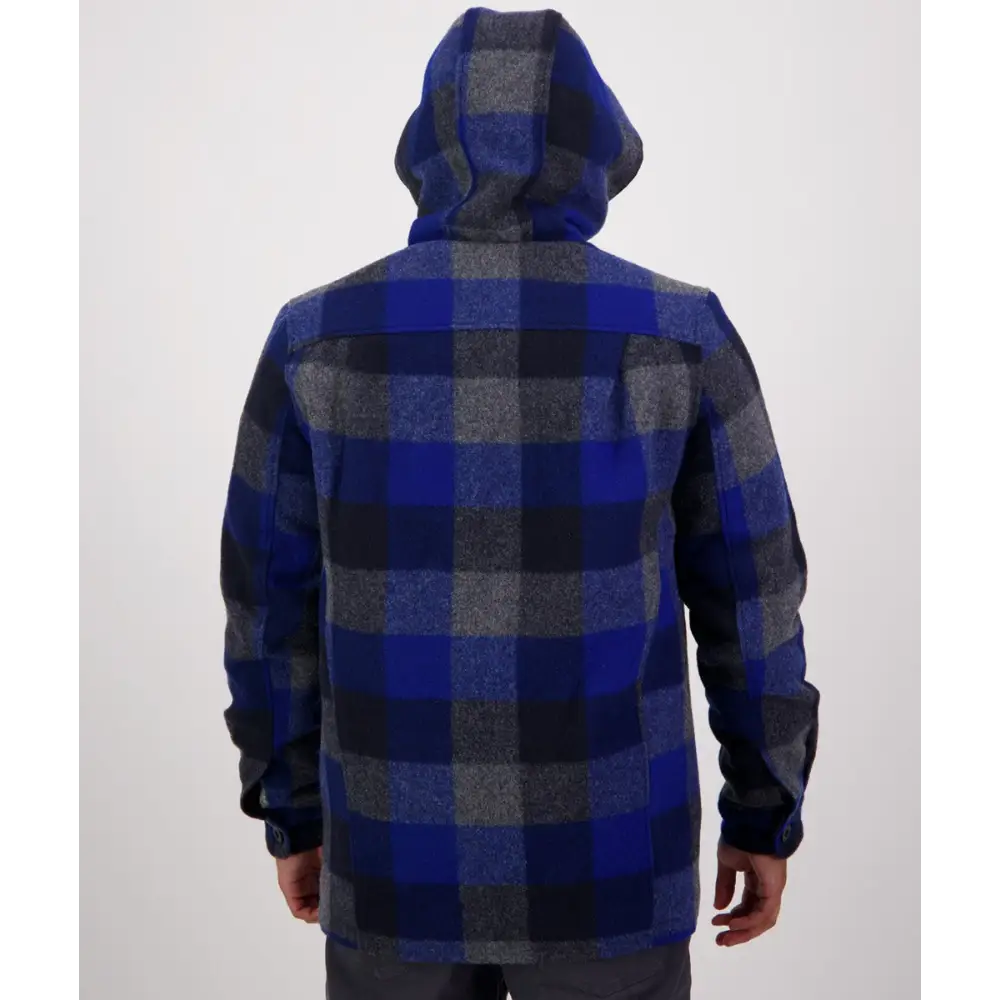 Hoodie Hudson Aoraki Check Swanndri - CLOTHING