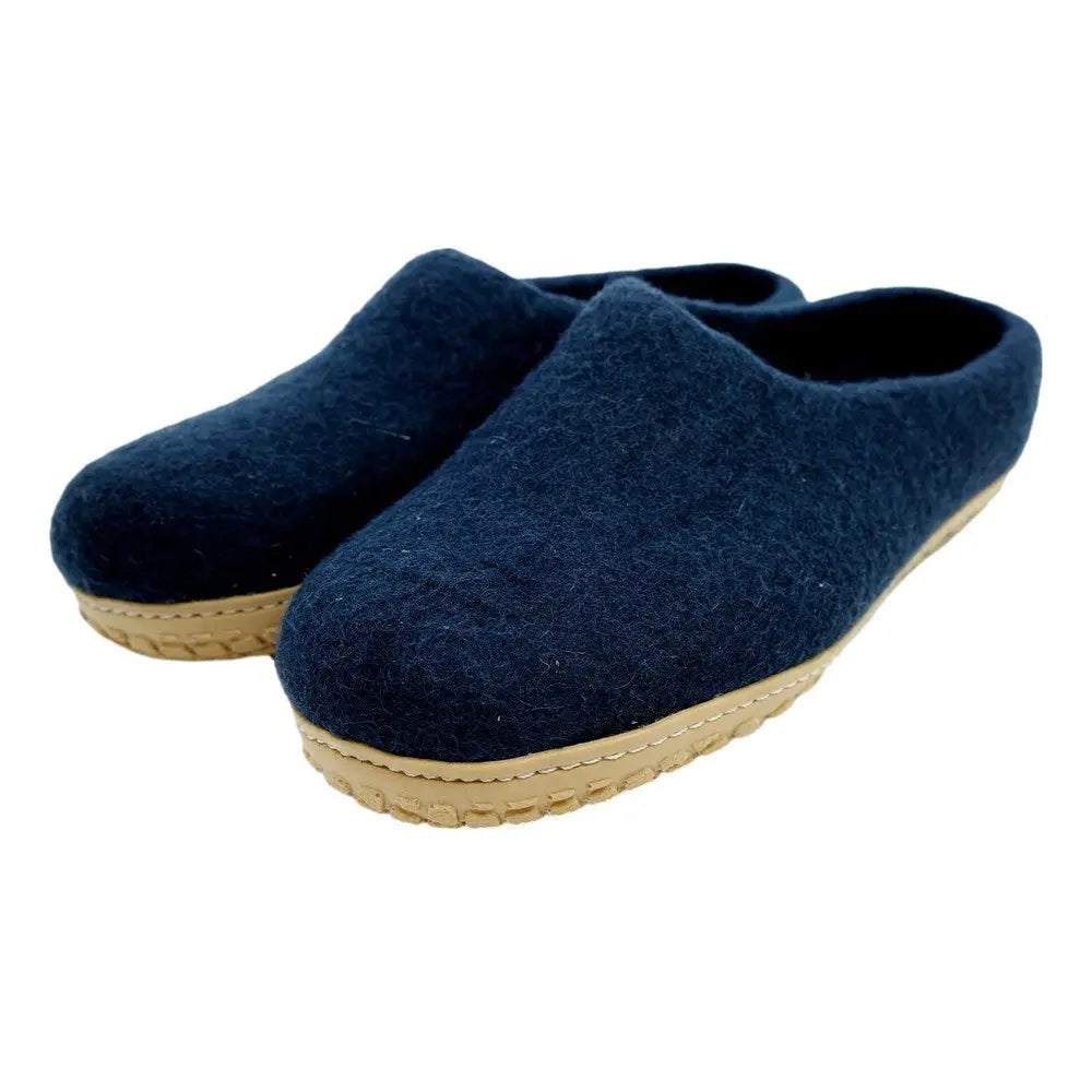 Moana Road Toesties Hard Sole Navy - 35 / Navy - FOOTWEAR