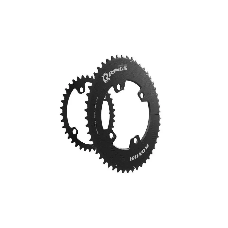 Rotor Chainrings Q Rings 110x4 For SRAM AXS Oval - Rotor Chainring Q Rings AXS BCD110X4 35T(For 48) Inner Black