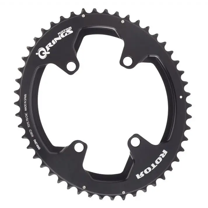 Rotor Chainrings Q Rings 110X4 Oval - Rotor Chainring Q 39t 110x4 inner black