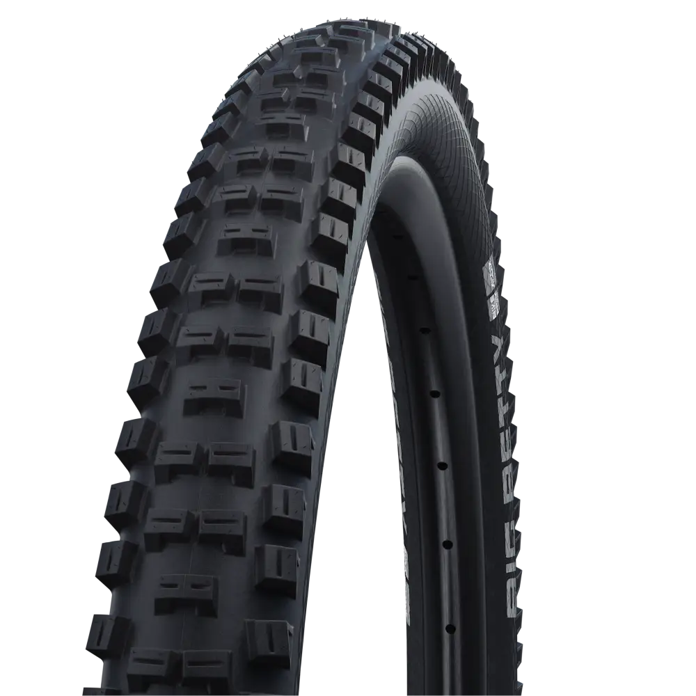 Schwalbe Tyre Big Betty - 27.5 x 2.4 Evolution Folding ADDIX Soft (Orange) Super Gravity TL - Easy E - 50 HS608 Black