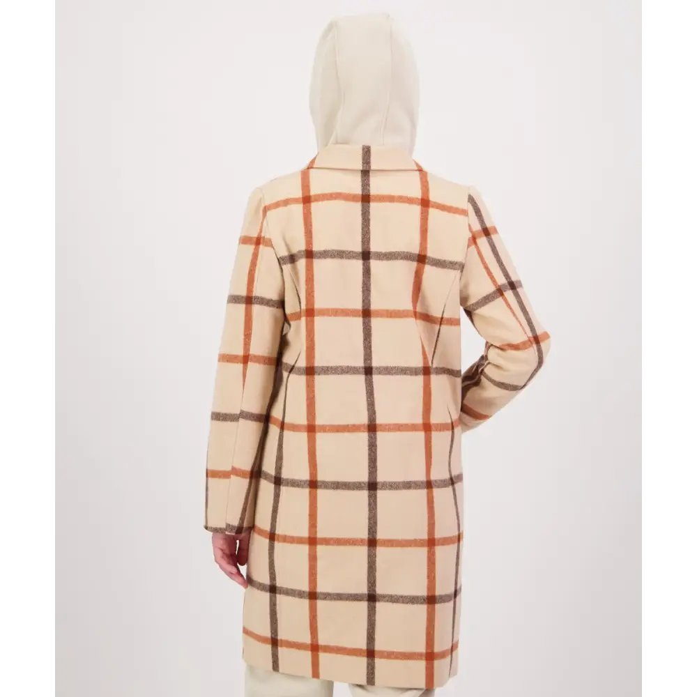 Swanndri Woman’s Monarch Wool Coat Vintage Check - CLOTHING