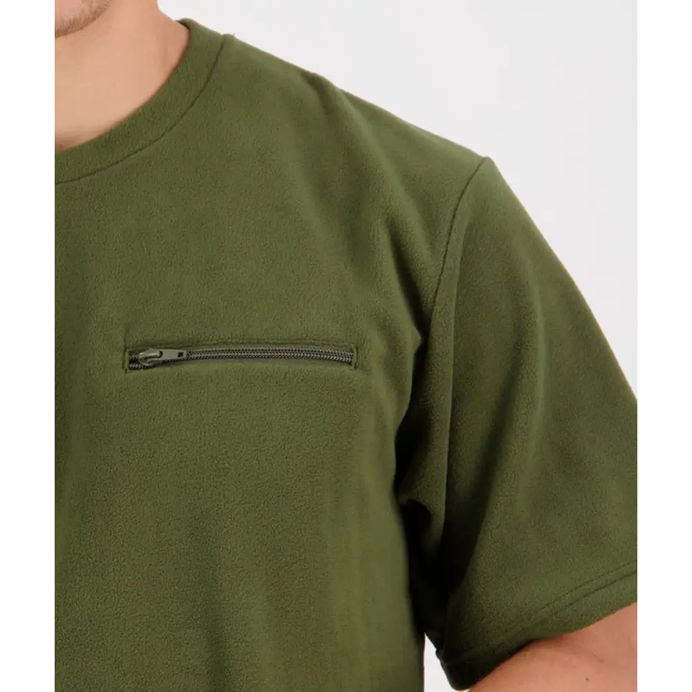 T Shirt Catlins Fleece Olive Swanndri