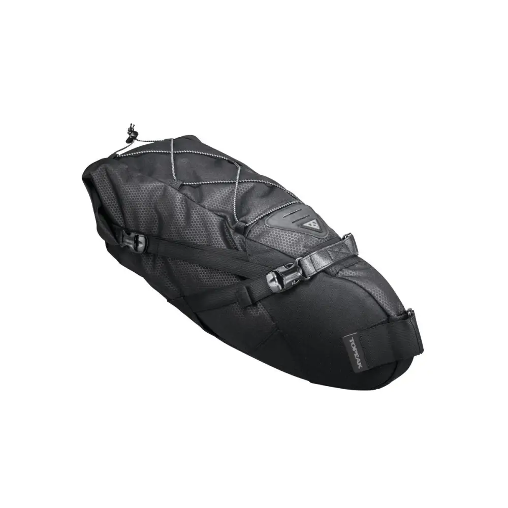 Topeak Backloader 15L - Topeak Bikepacking Backloader 15L Black Seatpost mount bag w/ waterproof inner bag