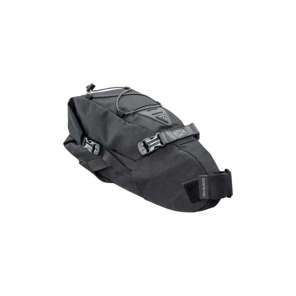 Topeak Backloader 6L - Topeak Bikepacking Backloader 6L Black Seatpost mount bag w/ waterproof inner bag