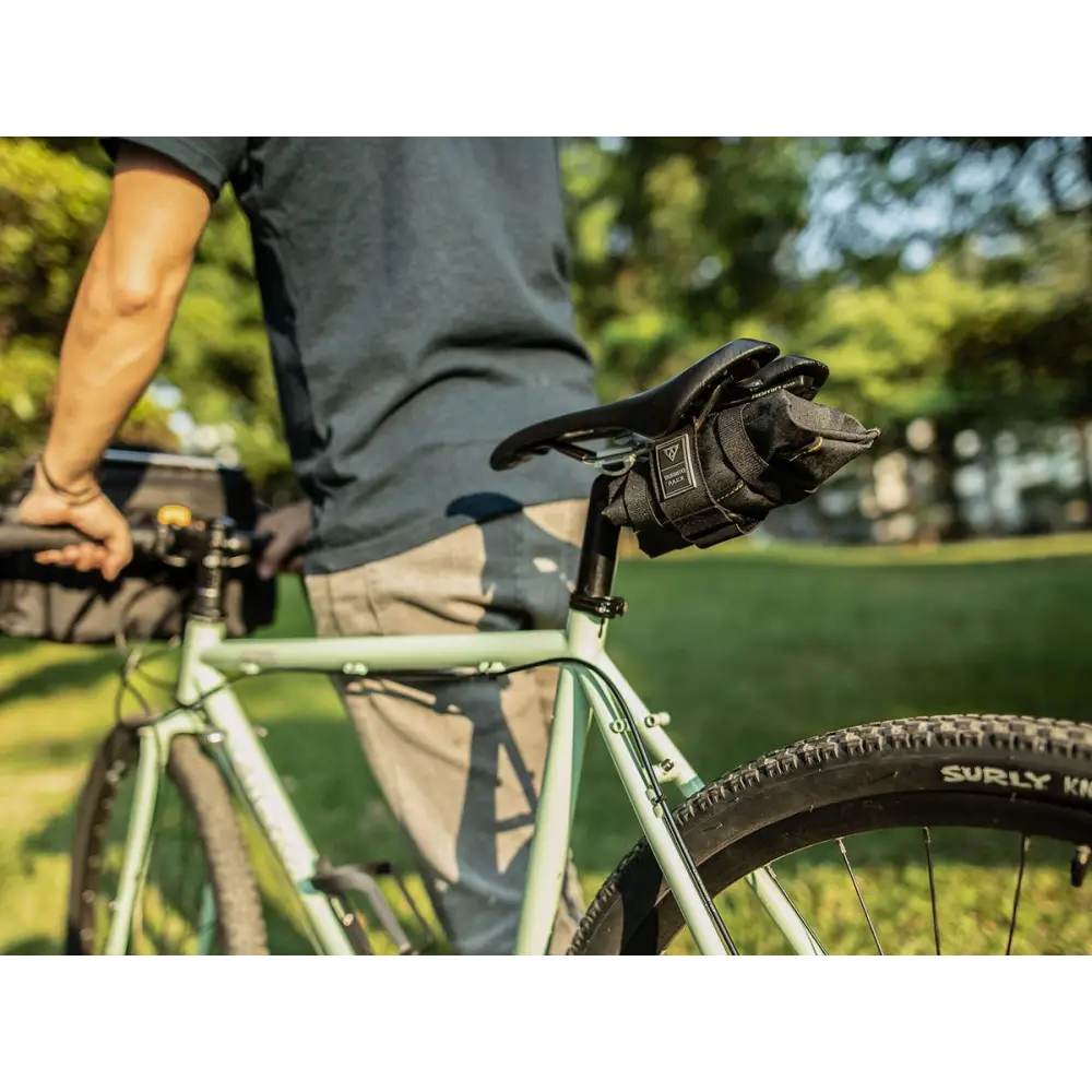 Topeak Burrito Weatherproof - Topeak Saddle Pack Burrito Weatherproof Rail Mount