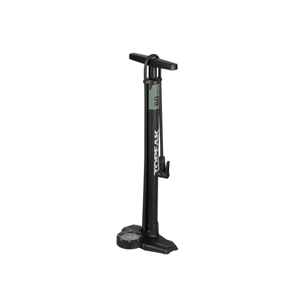 Topeak Joeblow Mountain EX 60psi - Topeak Floor Pump Joeblow Mountain EX Black/Green 60psi