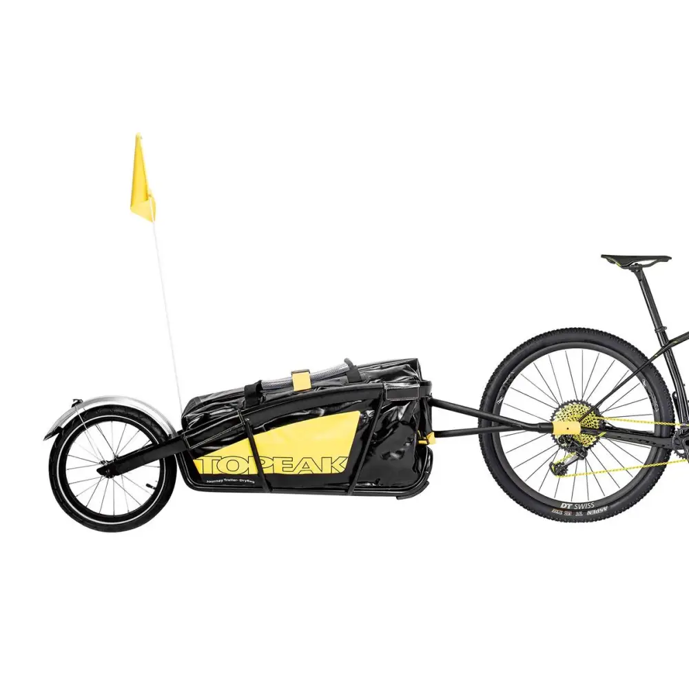 Topeak Journey Trailer TX for thru axle - Topeak Trailer Journey Trailer TX (thru axle) with Drybag (excludes thru axle