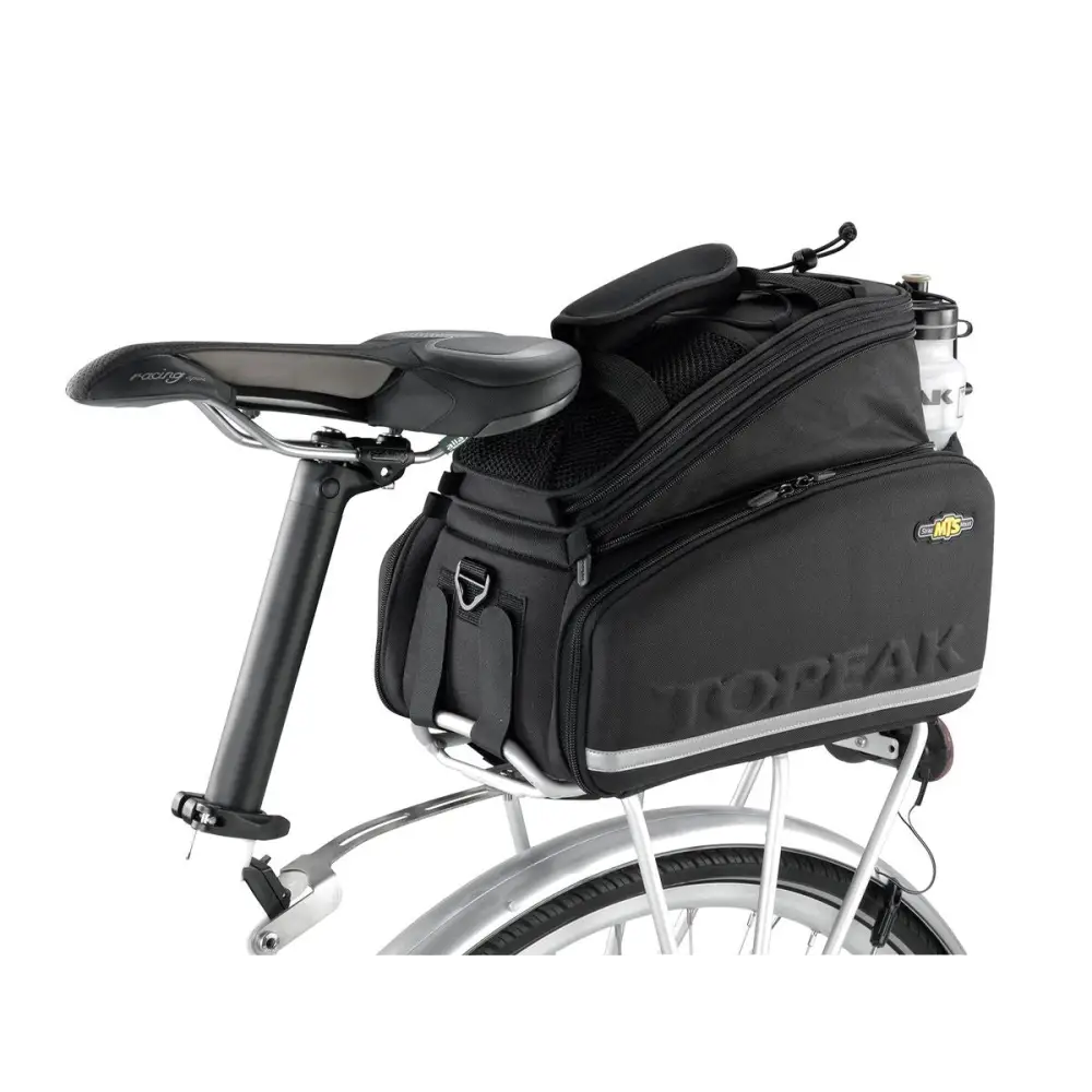 Topeak Trunk Bag MTS & RackTime DXP Strap Mount - Topeak Trunk Bag MTS DXP Strap mount w/integrated plate for RackTime