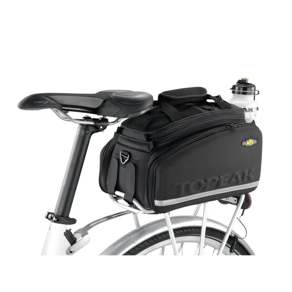 Topeak Trunk Bag MTS & RackTime DXP Strap Mount - Topeak Trunk Bag MTS DXP Strap mount w/integrated plate for RackTime