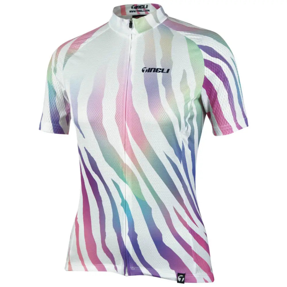 Women’s Pastel Zebra Jersey - XS - Apparel & Accessories > Clothing > Activewear > Bicycle Activewear > Bicycle Jerseys