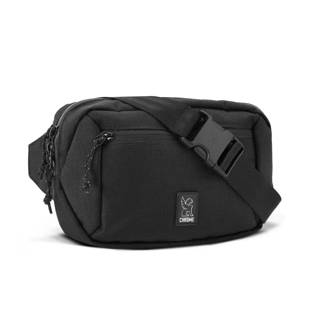 Ziptop Waistpack Black. Super useful on-the-go waistpack, aka fanny pack, which doubles as a sling for your phone, keys, wallet and more. Get where you're going in crazy style.