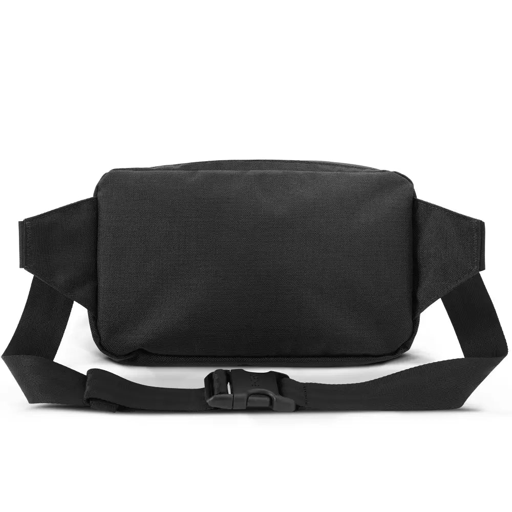 Ziptop Waistpack Black. Super useful on-the-go waistpack, aka fanny pack, which doubles as a sling for your phone, keys, wallet and more. Get where you're going in crazy style.